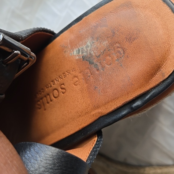 Gentle Souls Jacey Espadrille Wedges Timeless Minimalist Summer Shoes - Picture 9 of 10